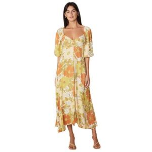 NEW Faithfull the Brand Imane Dress Isola XS